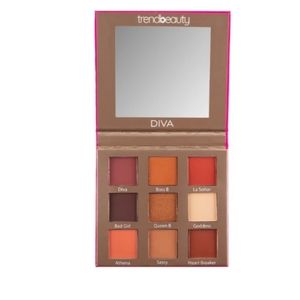 NEW TREND BEAUTY BOSS BABE DIVA 9 SHADES EYESHADOW PALETTE